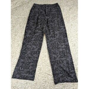 No Fear x H&M Jeans 31x31 Black Gray Graphic Logo Baggy Skater Streetwear Y2K